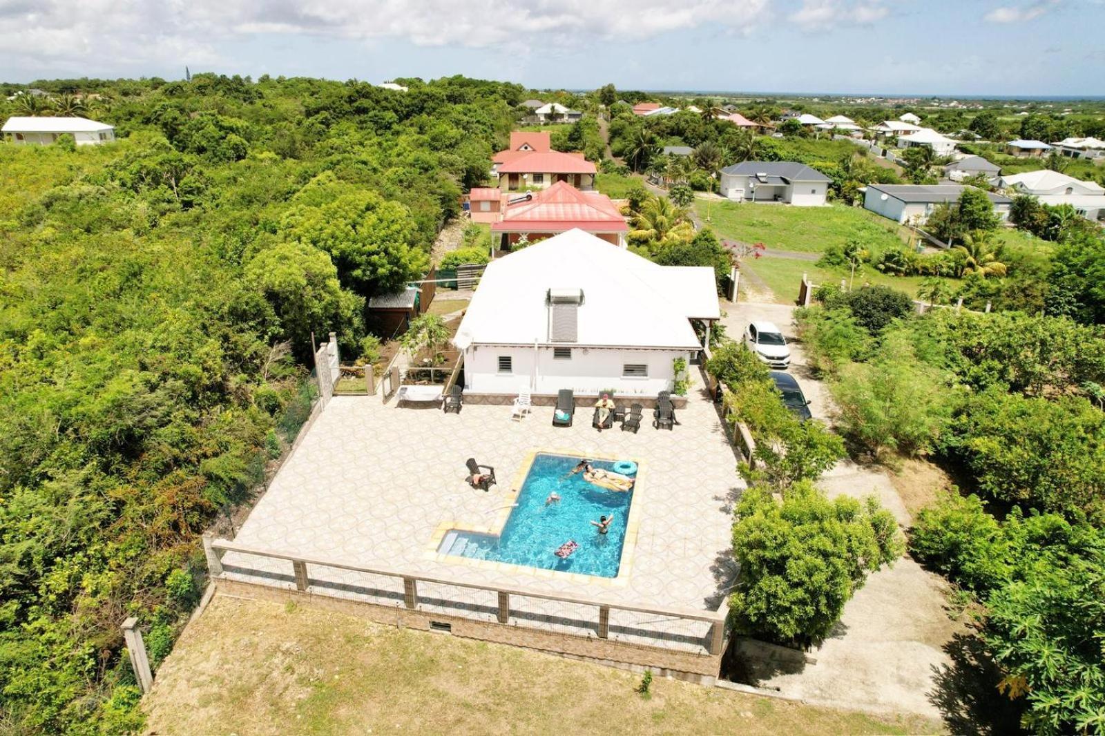 "Le Champs" Des Oiseaux Villa Anse-Bertrand Exterior foto